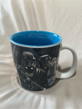 Rogue Star Wars Ceramic Mug with Bright Blue Interior